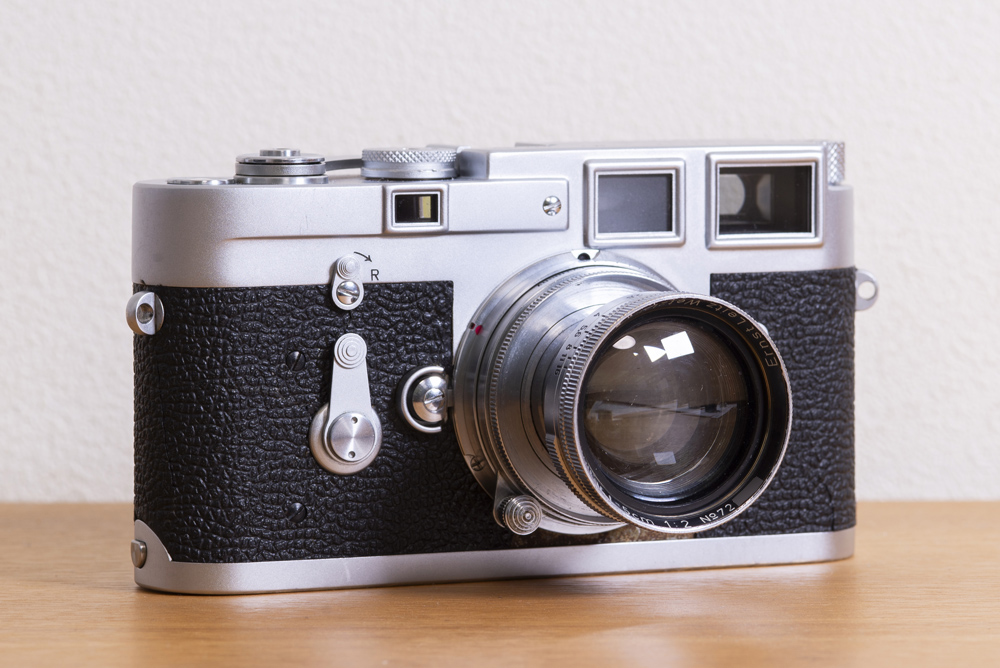 Leica M3にズミタール 50mm f2