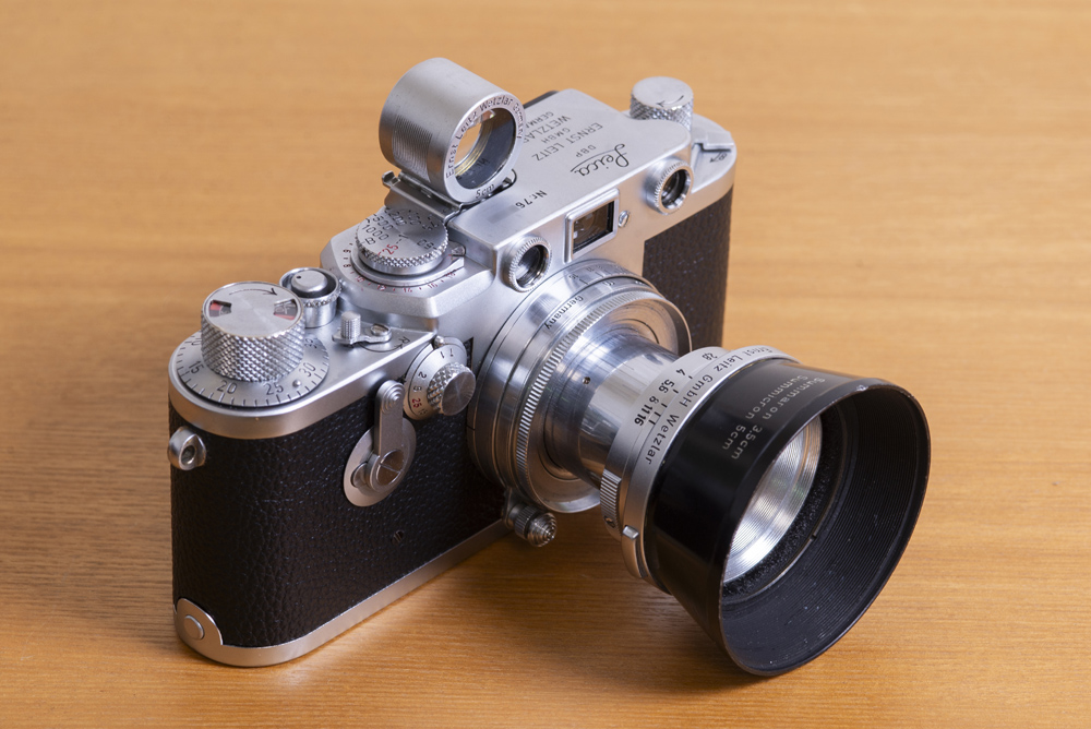 Leica IIIFにズミタール 50mm f2