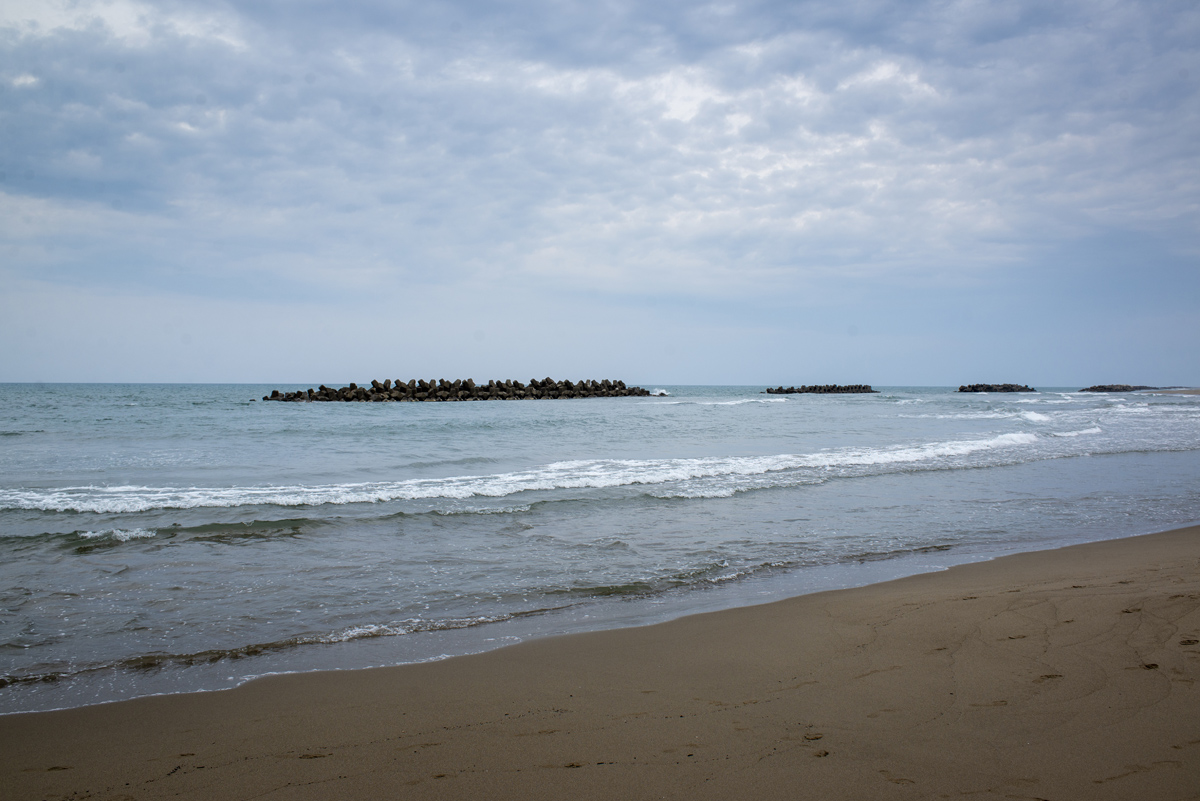 石川県能美市の加賀舞子海浜公園に行き海の写真を撮ってきた