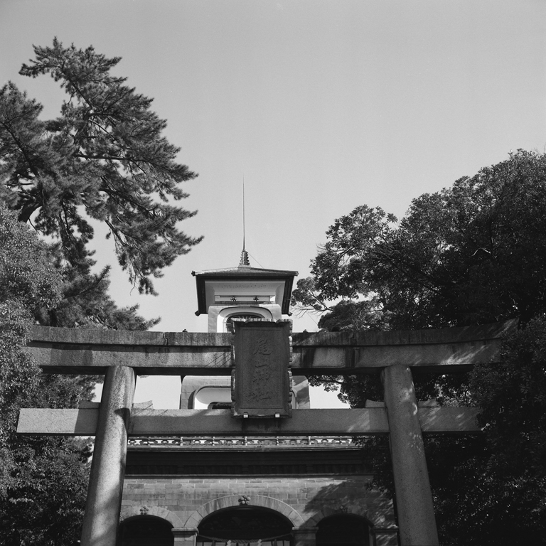 尾山神社の鳥居