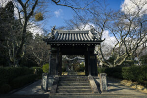 奈良県御所市の葛城山の麓の九品寺に行って写真撮影をしてきた