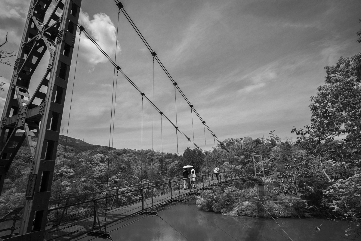 杉村公園の吊り橋