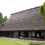 服部緑地の日本民家集落博物館に行き日本家屋を撮ってきた