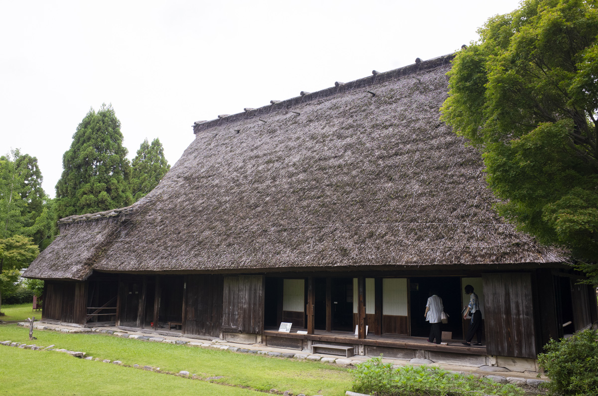 服部緑地の日本民家集落博物館に行き日本家屋を撮ってきた