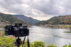 大阪府河内長野市の滝畑ダムに行きパノラマカメラで撮影してきた