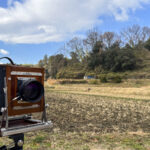 真弓丘陵から明日香へ向かう道中の風景をDeardorff 8x10で撮影した