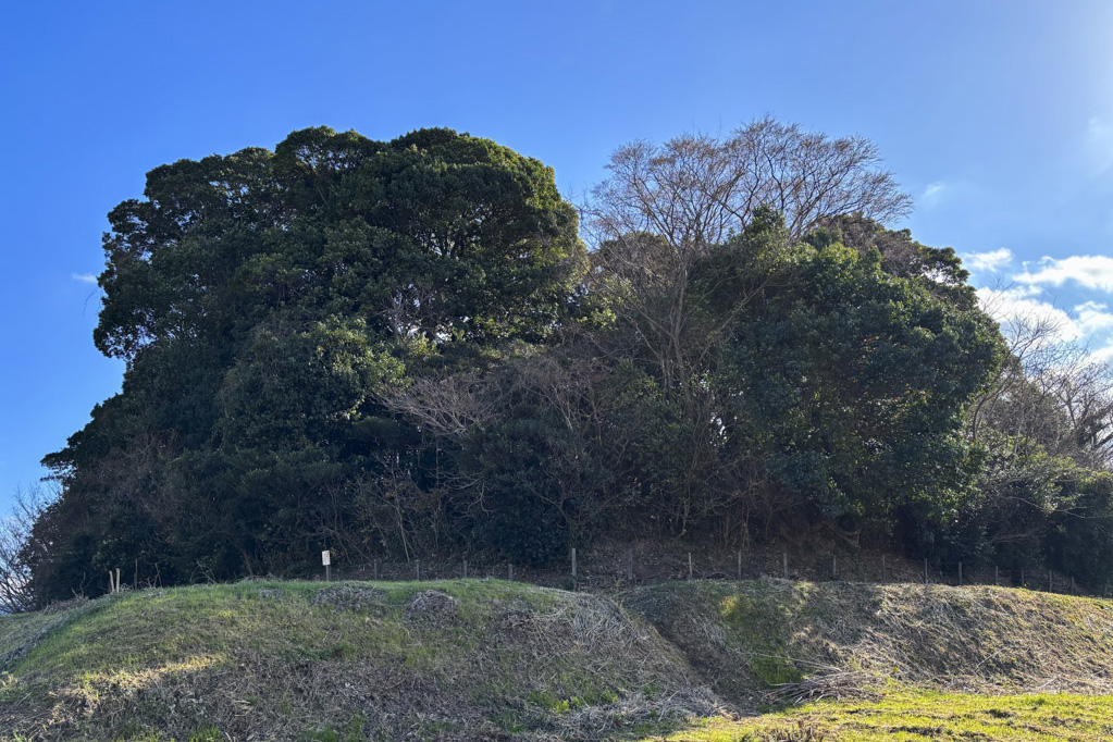 奈良県橿原市の丸山古墳（畝傍陵墓参考地）に行ってきた