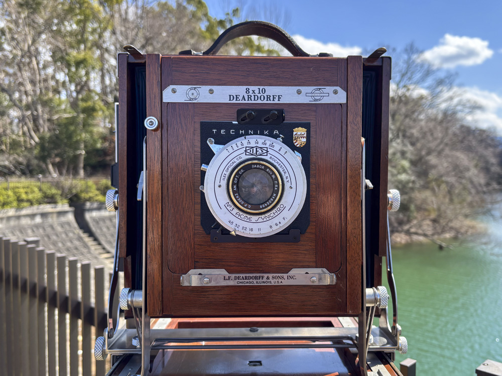 ディアドルフ Deardorff 8x10大判カメラ用 #3 レンズボード 海外製8x10フィルムフォルダを購入したのでテスト撮影してきた