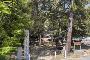 奈良県橿原市忌部町の天太玉命神社に行って写真を撮ってきた