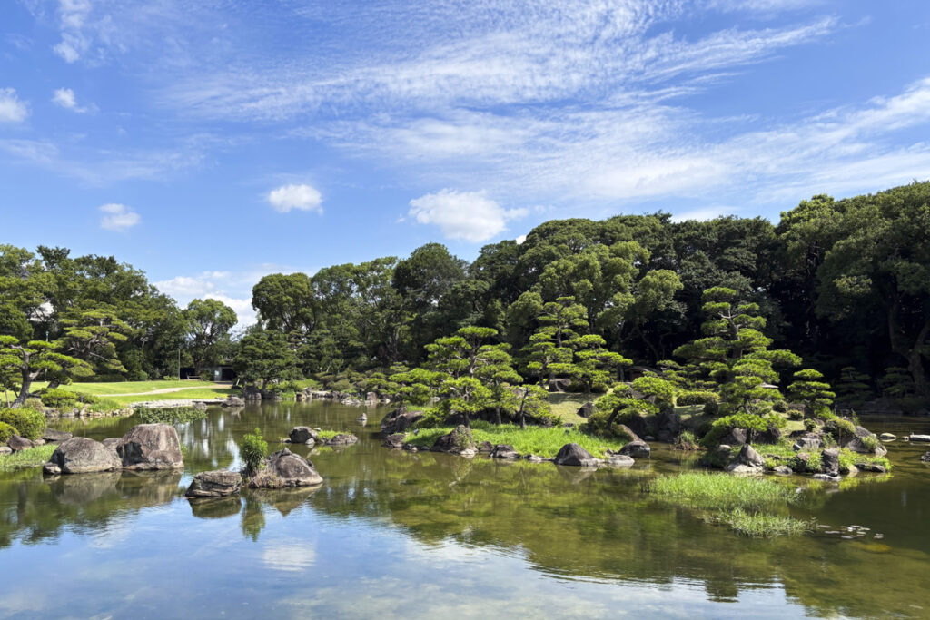 大阪市天王寺公園内にある慶沢園に行き写真撮影をしてきた