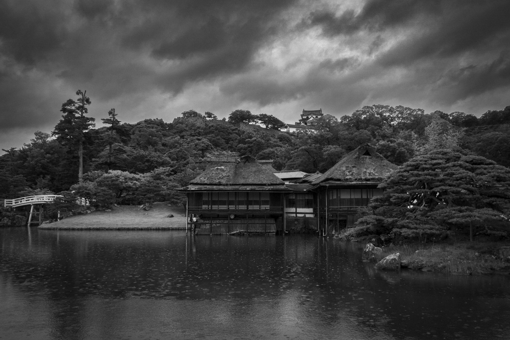 彦根城の庭園